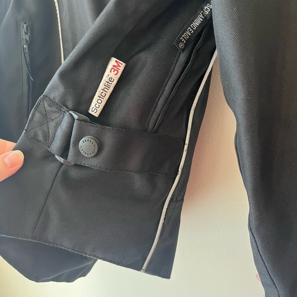 Screaming Eagle Black Motorcycle Jacket Med Cordura Waterproof Reflective Padded - Picture 6 of 12